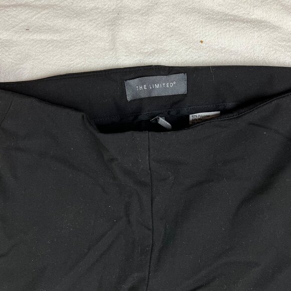 The Limited Black Leggings Size 00 Stretch Mid Rise Skinny Slim Pockets Athletic - Picture 4 of 13